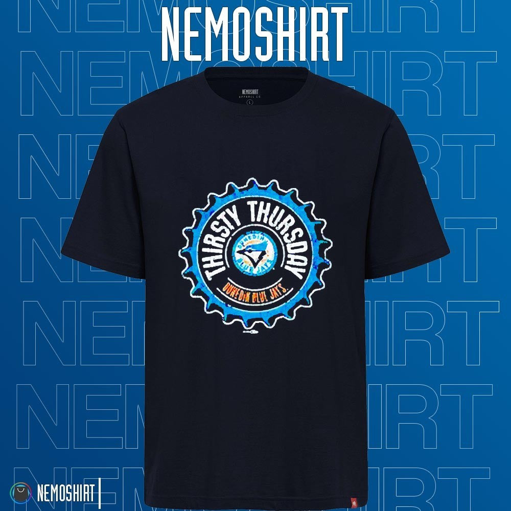 Thirsty thursday Dunedin Blue Jays - Adult & Kids T-Shirts, Sweatshirts & Hoodies apparel design preview 1