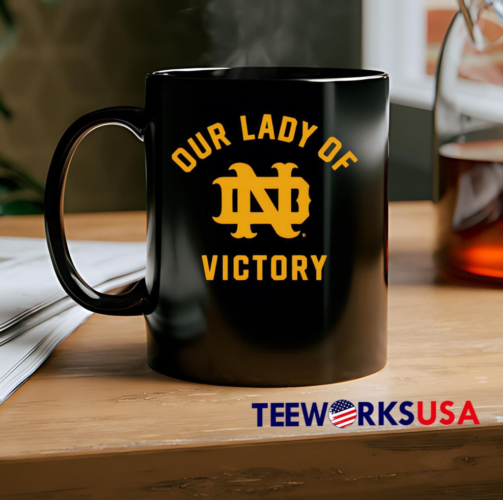 Notre Dame Our Lady Of Victory logo - Adult & Kids T-Shirts, Sweatshirts & Hoodies apparel design preview 2