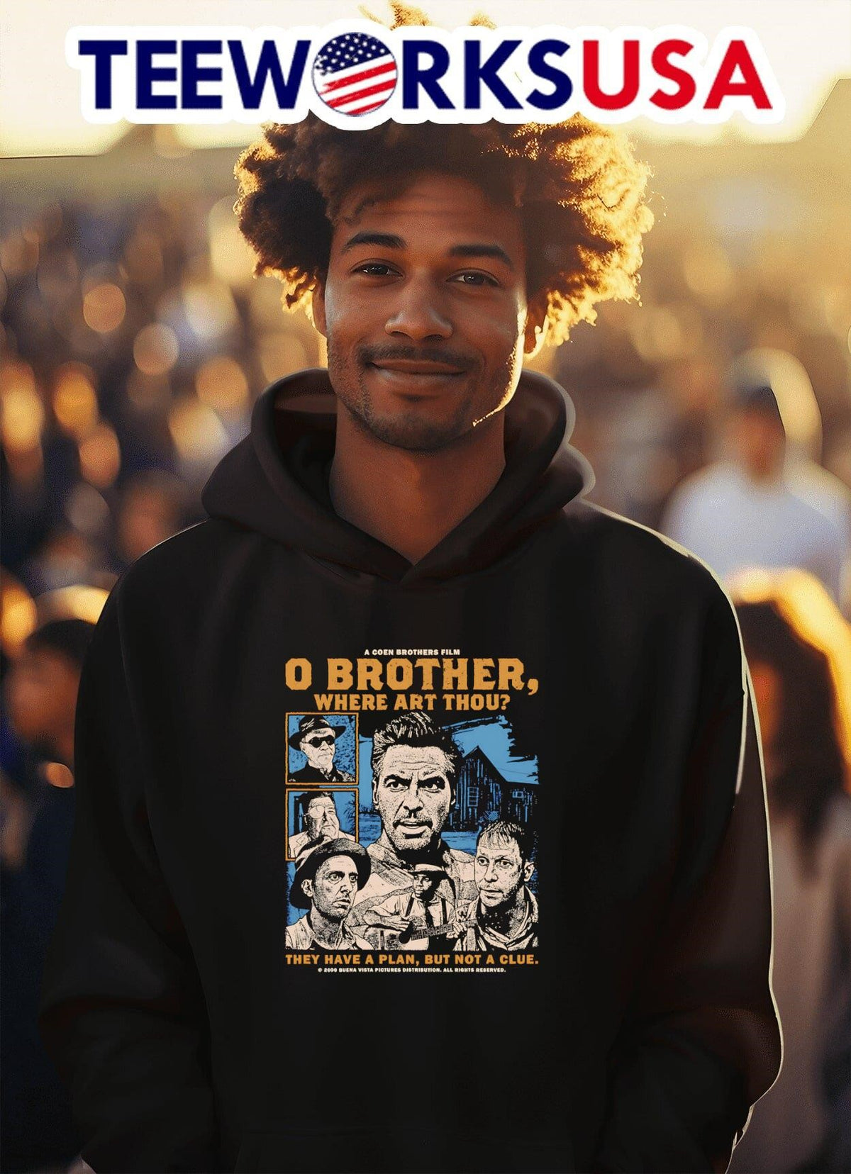 0 Brother where art thou they have a plan but not - Adult & Kids T-Shirts, Sweatshirts & Hoodies apparel design preview 2