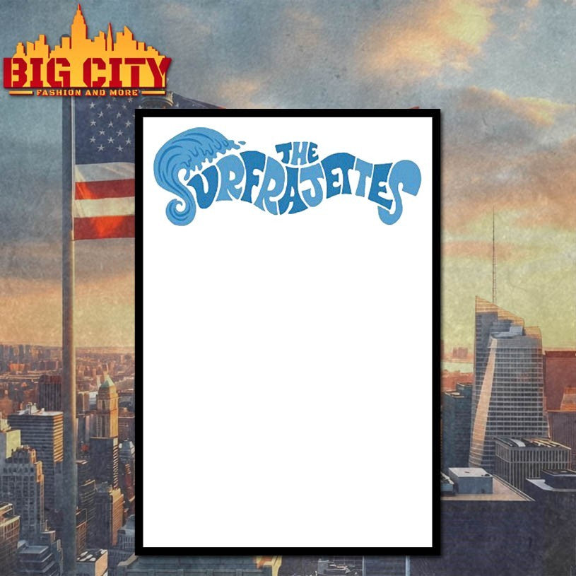 The surfrajettes wave logo - Adult & Kids T-Shirts, Sweatshirts & Hoodies apparel design preview 4