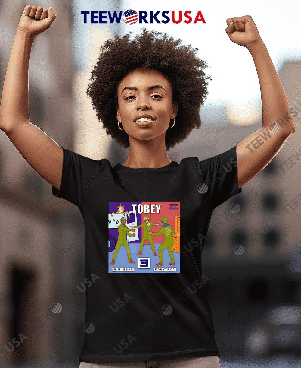 2024 Eminem Tobey Big Sean Babytron - Adult & Kids T-Shirts, Sweatshirts & Hoodies apparel design preview 4