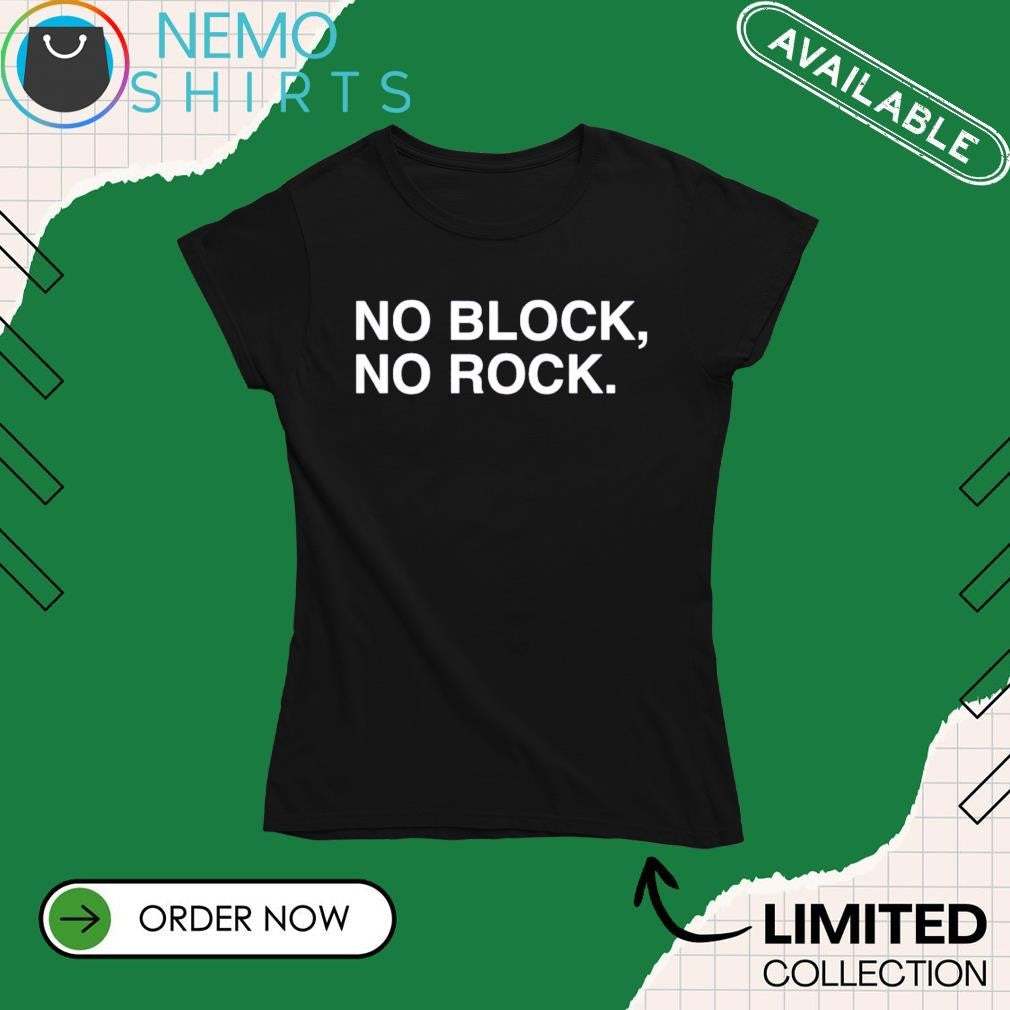 No block rock - Adult & Kids T-Shirts, Sweatshirts & Hoodies apparel design preview 4
