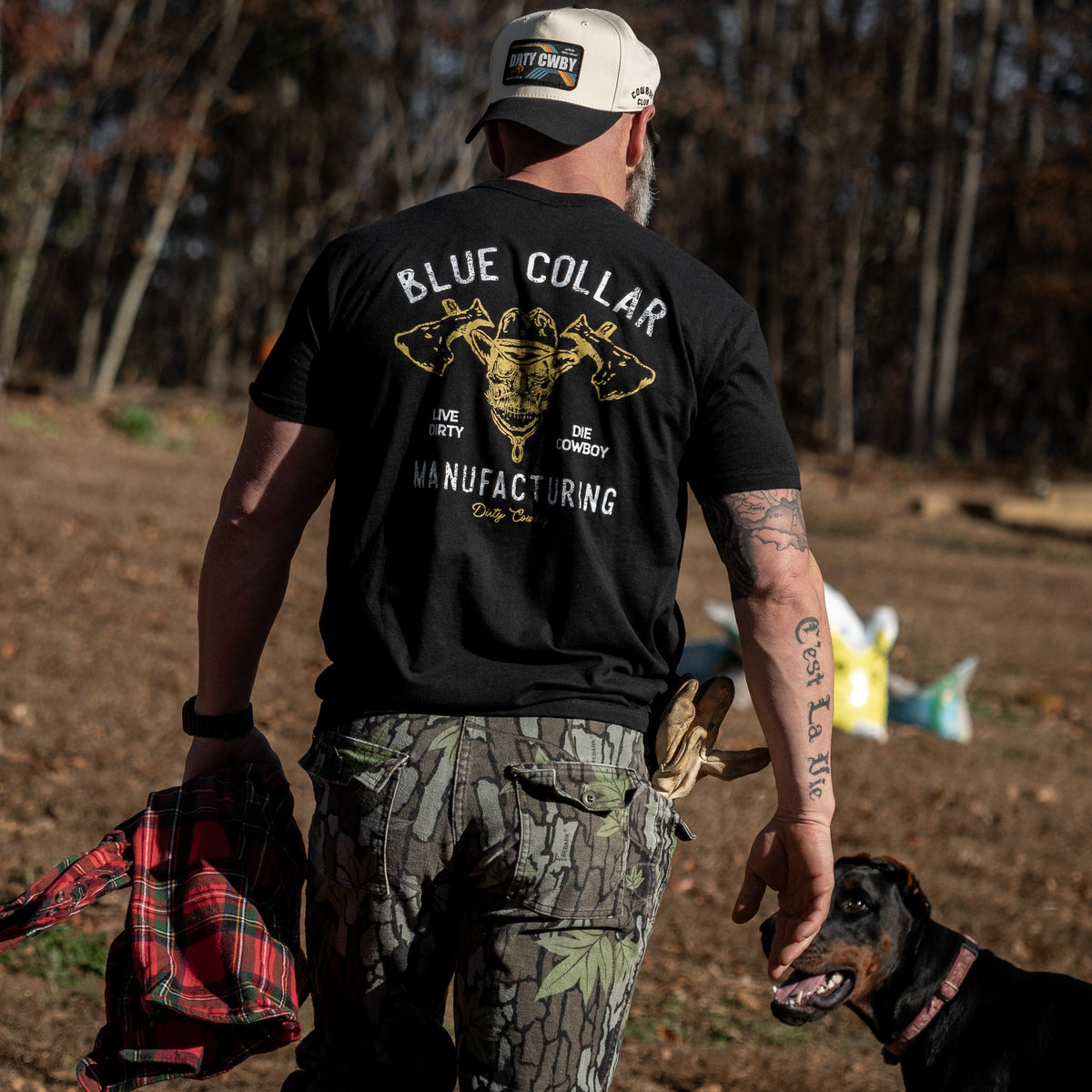 Blue Collar Hatchet Men's - Adult & Kids T-Shirts, Sweatshirts & Hoodies apparel design preview 13
