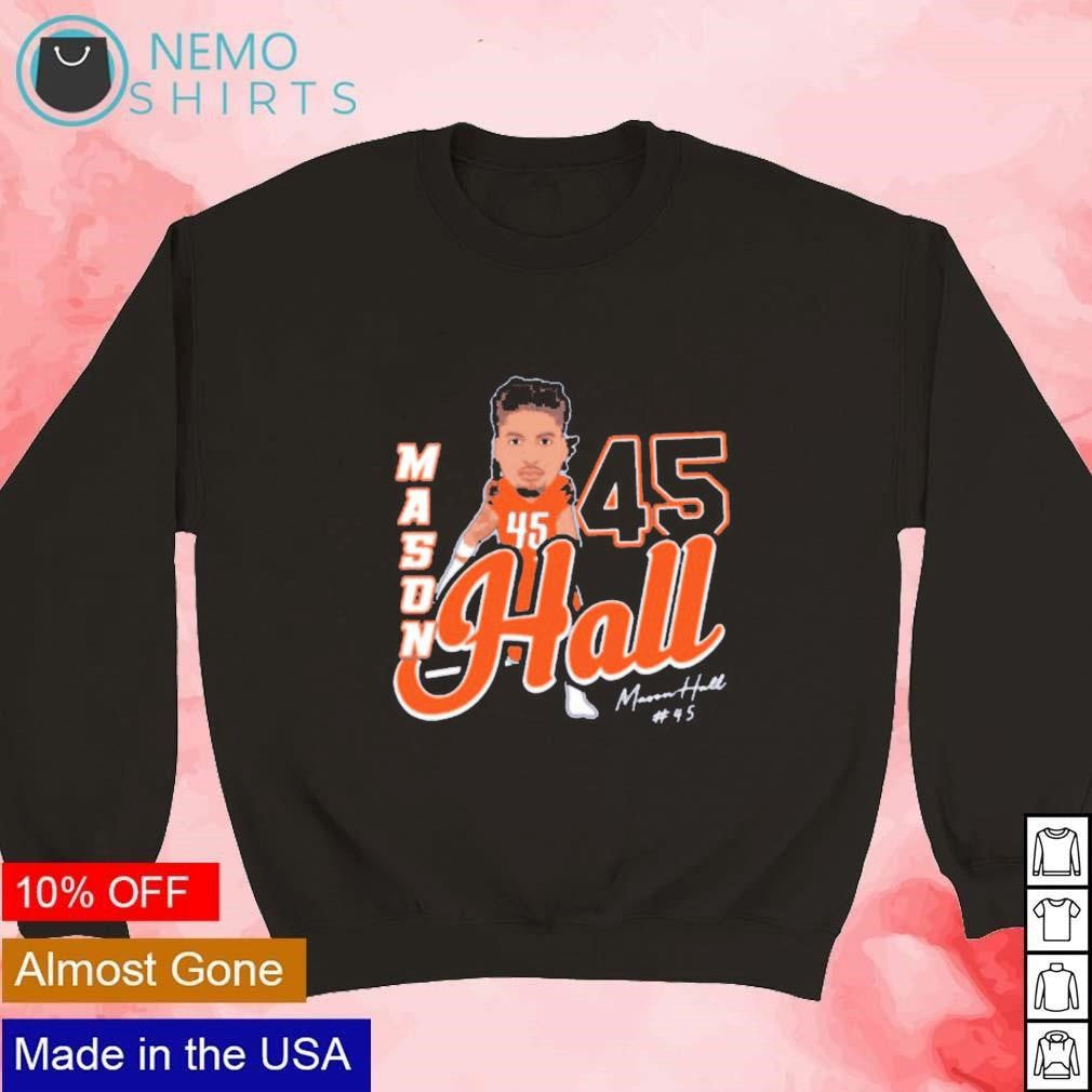 Mason Hall no 45 UTSA linebacker - Adult & Kids T-Shirts, Sweatshirts & Hoodies apparel design preview 3