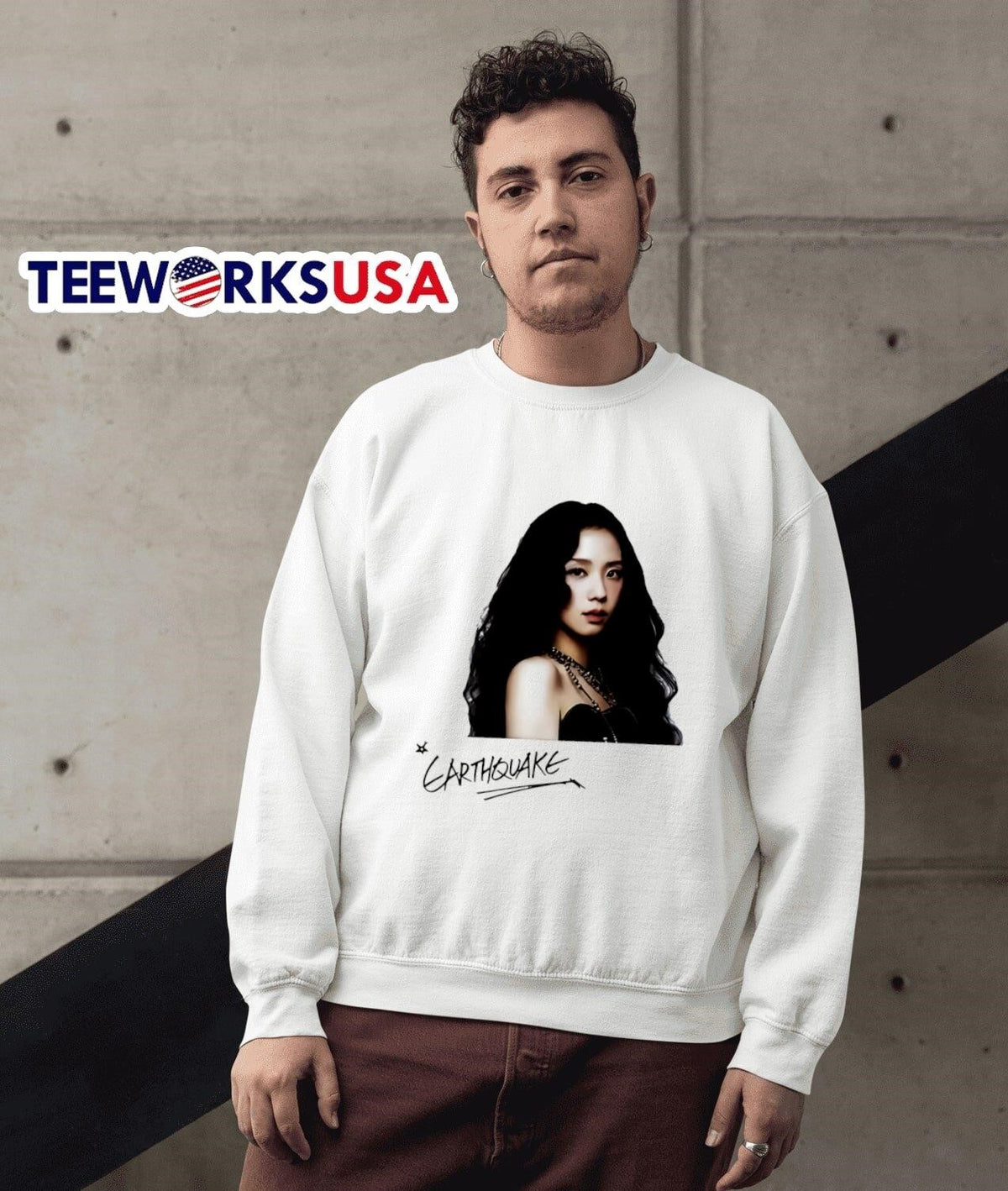 Earthquake Jisoo - Adult & Kids T-Shirts, Sweatshirts & Hoodies apparel design preview 5