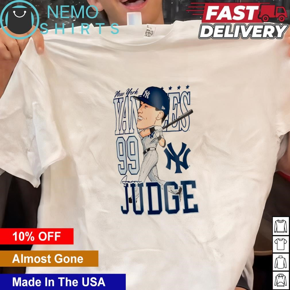 Aaron Judge number 99 New York Yankees baseball - Adult & Kids T-Shirts, Sweatshirts & Hoodies apparel design preview 1