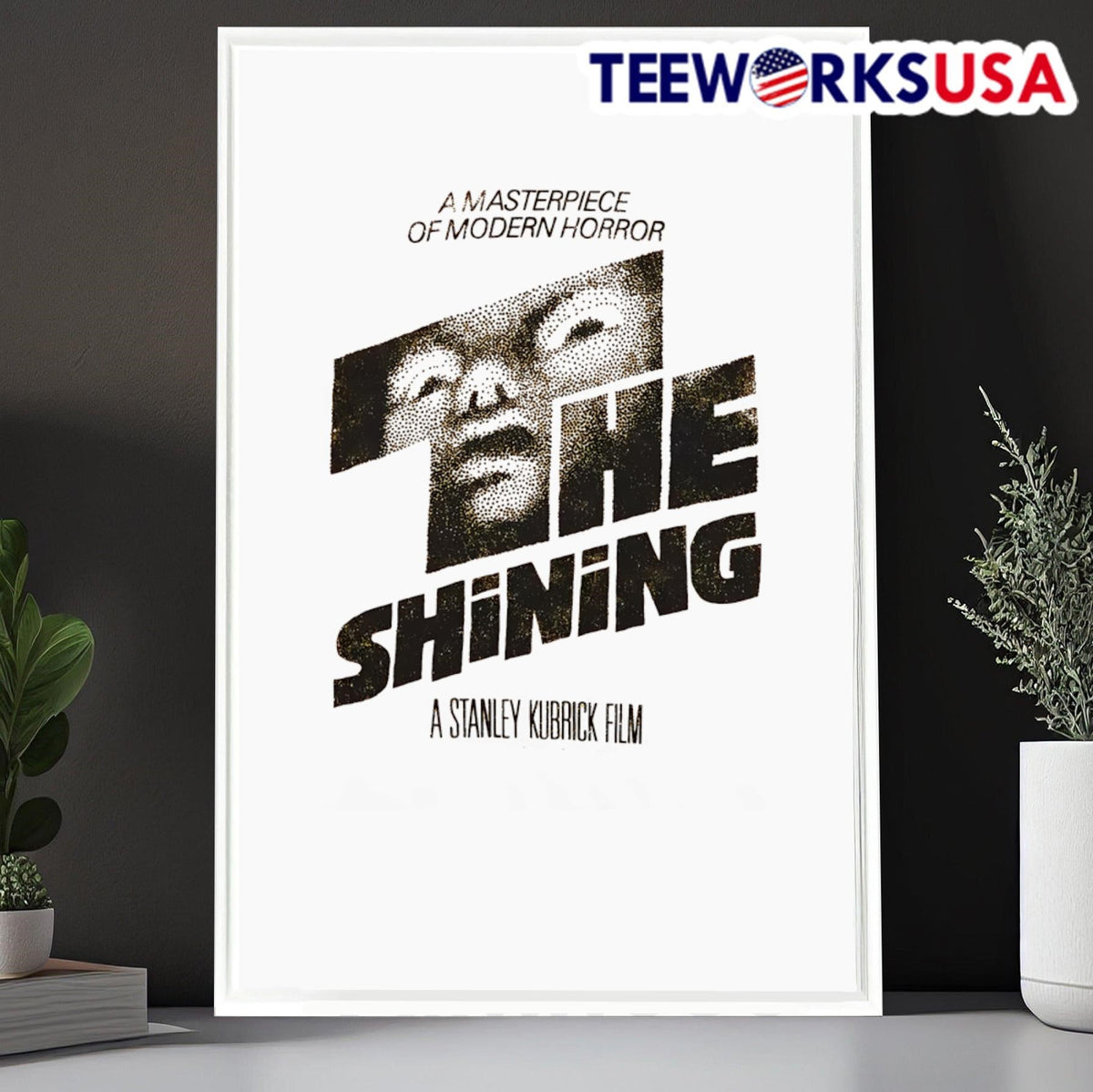 The Shining Masterpiece Of Horror Poster - Adult & Kids T-Shirts, Sweatshirts & Hoodies apparel design preview 6