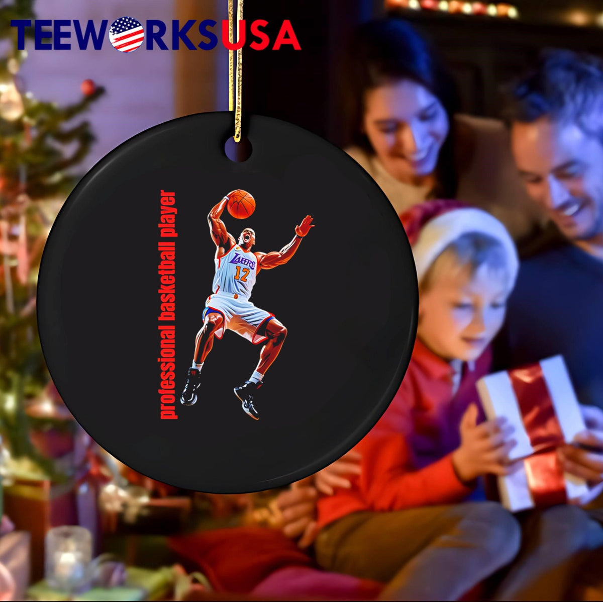 Professional Basketball Player - Adult & Kids T-Shirts, Sweatshirts & Hoodies apparel design preview 4