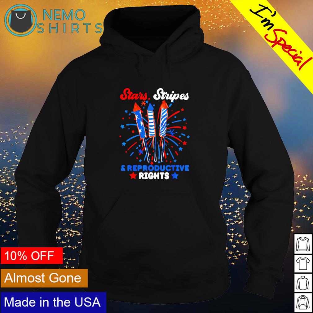 Stars stripes reproductive rights 4th of July - Adult & Kids T-Shirts, Sweatshirts & Hoodies apparel design preview 2