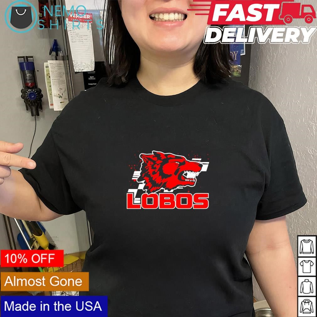 Lobos Wolf Mascot Logo - Adult & Kids T-Shirts, Sweatshirts & Hoodies apparel design preview 2