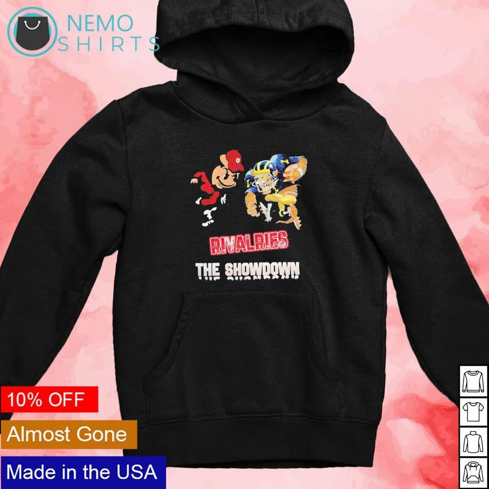 Rivalries the Showdown Ohio State Buckeyes vs - Adult & Kids T-Shirts, Sweatshirts & Hoodies apparel design preview 4