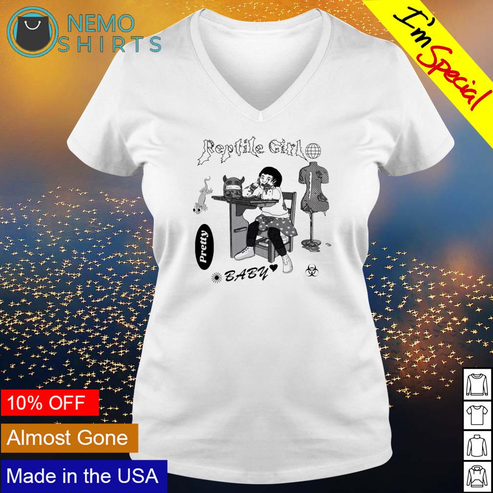 Reptile girl pretty baby 2022 - Adult & Kids T-Shirts, Sweatshirts & Hoodies apparel design preview 5