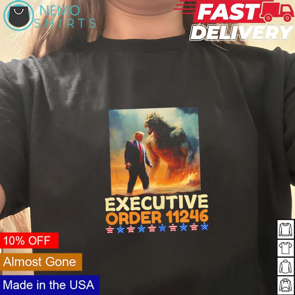 Trump executive order 11246 - Adult & Kids T-Shirts, Sweatshirts & Hoodies apparel design preview 3
