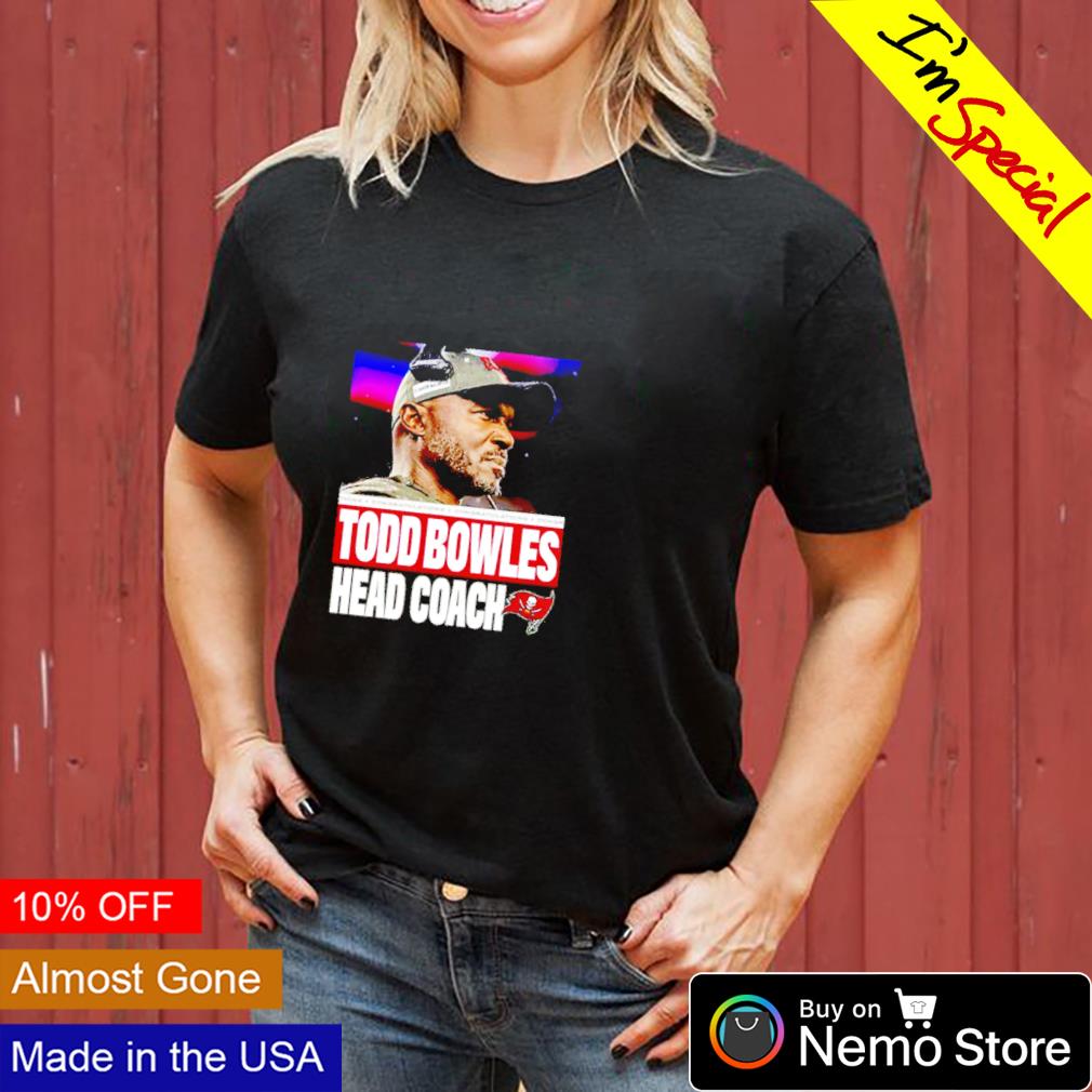 Tampa Bay Buccaneers Todd Bowles head coach - Adult & Kids T-Shirts, Sweatshirts & Hoodies apparel design preview 3