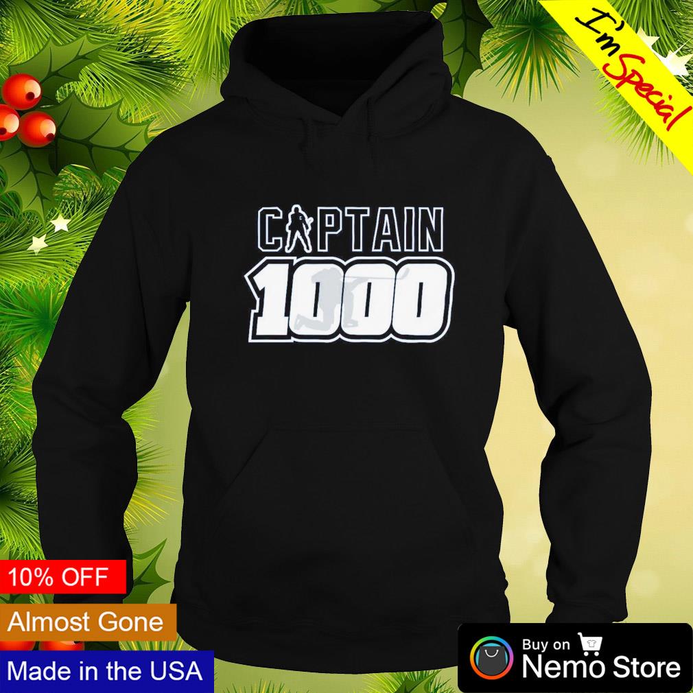 Captain 1000 Tampa Bay Lightning hockey - Adult & Kids T-Shirts, Sweatshirts & Hoodies apparel design preview 2