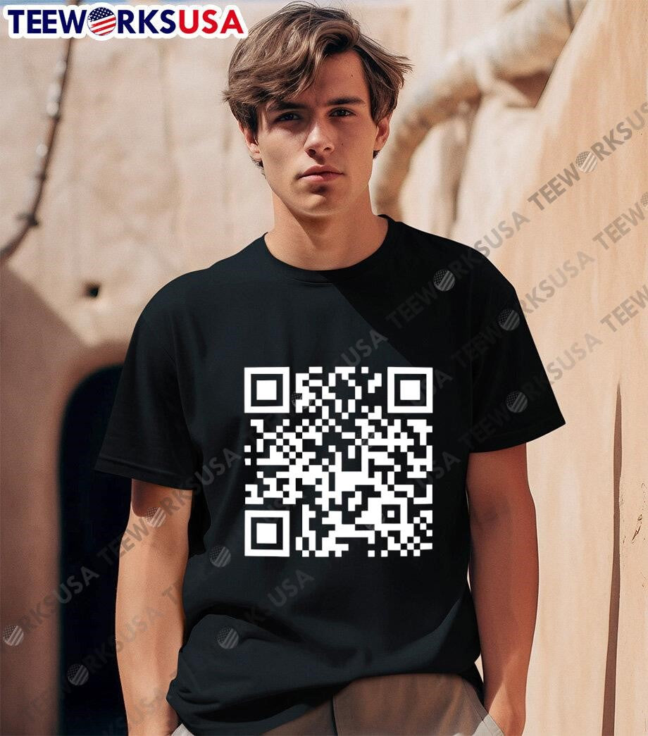 Trump YMCA Troll Dancing QR Code - Adult & Kids T-Shirts, Sweatshirts & Hoodies apparel design preview 1
