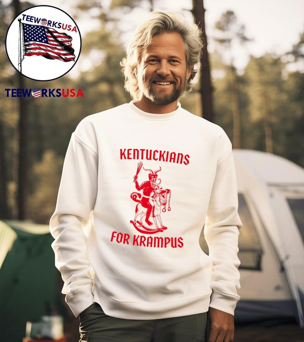 Kentuckians for Krampus - Adult & Kids T-Shirts, Sweatshirts & Hoodies apparel design preview 3