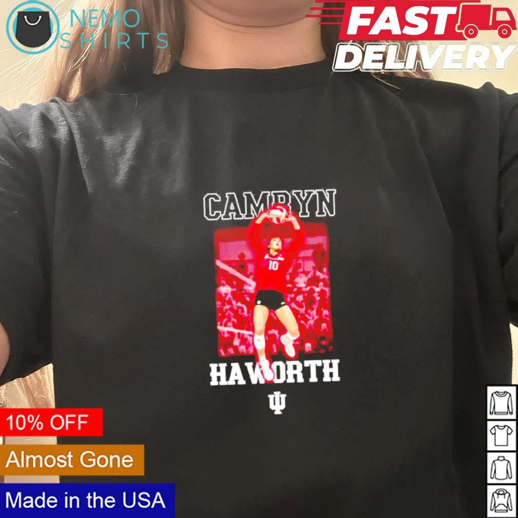 Camryn Haworth Indiana Hoosiers women's volleyball - Adult & Kids T-Shirts, Sweatshirts & Hoodies apparel design preview 3