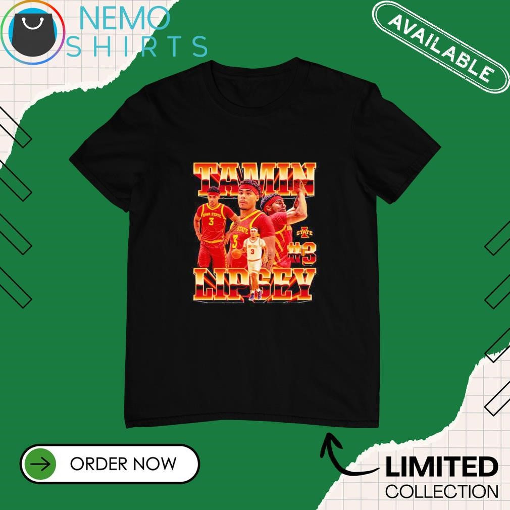 Tamin Lipsey Iowa State Cyclones men's basketball - Adult & Kids T-Shirts, Sweatshirts & Hoodies apparel design preview 1