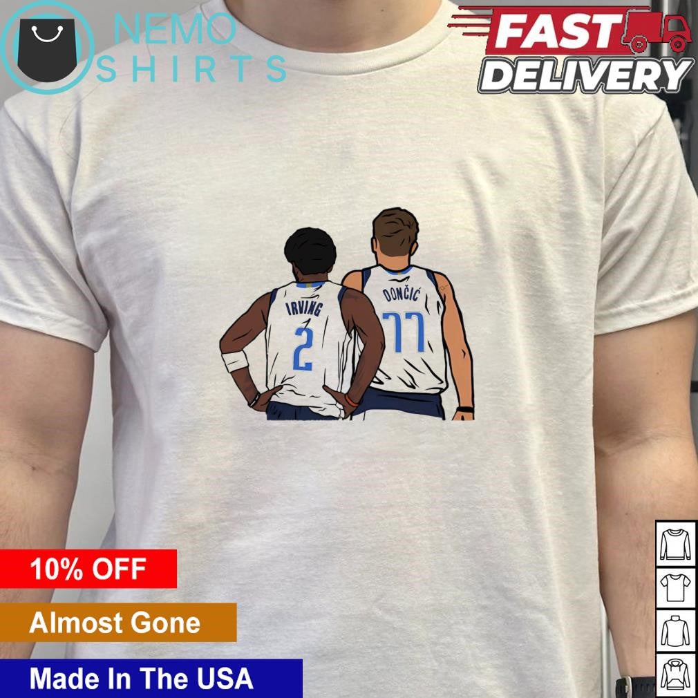 Luka and Kyrie Dallas Mavericks cartoon - Adult & Kids T-Shirts, Sweatshirts & Hoodies apparel design preview 5