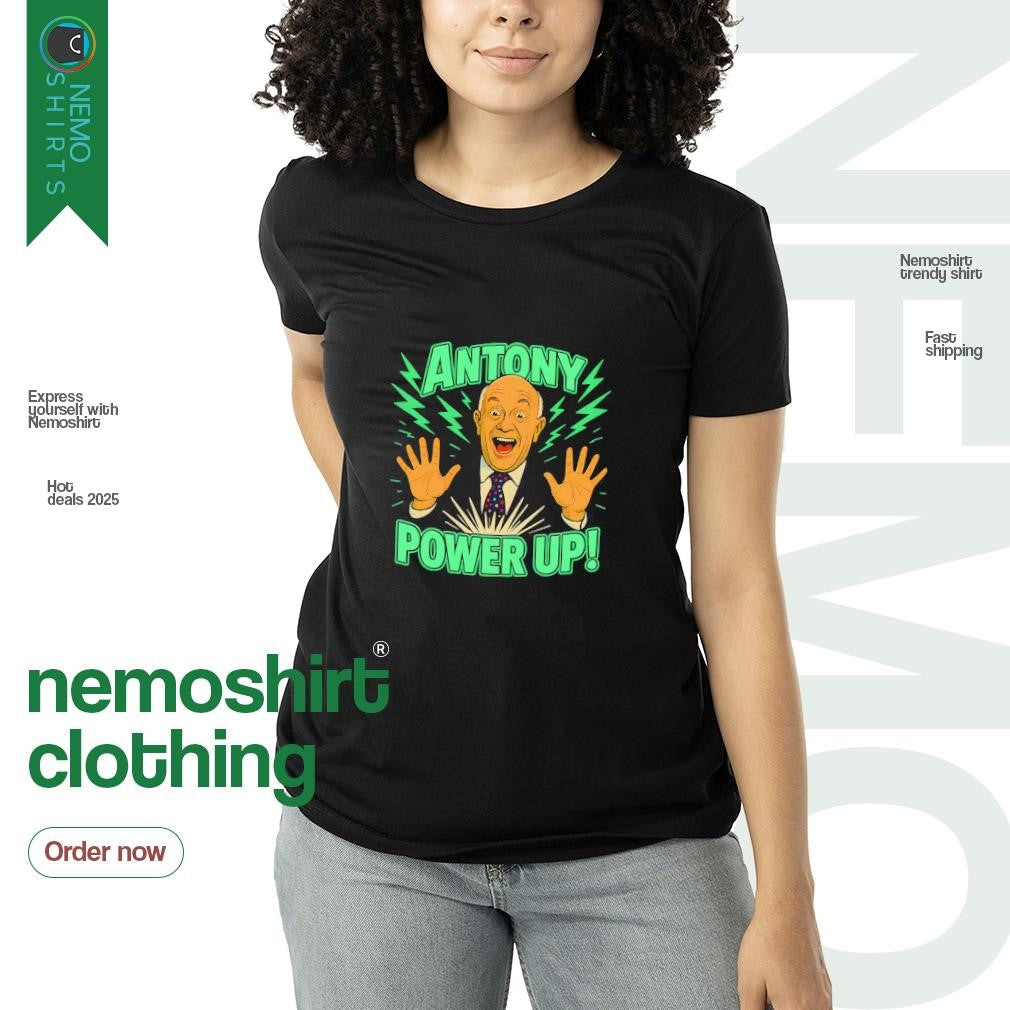 Antony Green power up - Adult & Kids T-Shirts, Sweatshirts & Hoodies apparel design preview 3