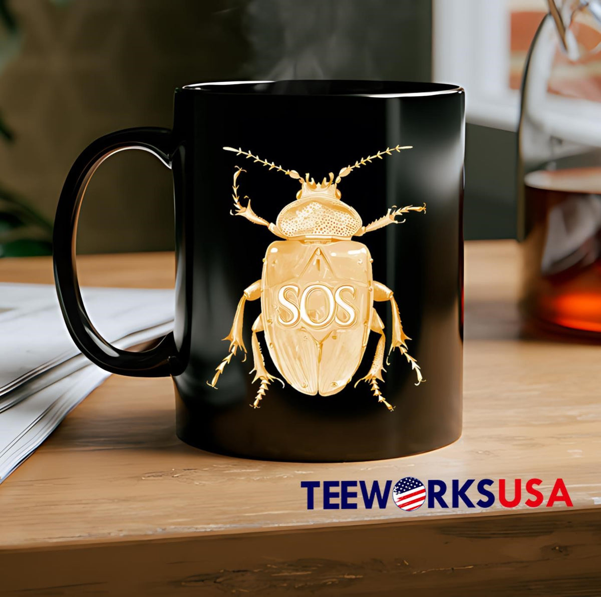 Sza Sos Merch Store Deluxe Brown Beetle - Adult & Kids T-Shirts, Sweatshirts & Hoodies apparel design preview 2