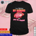 I'm fighting my demons and they are winning rat - Adult & Kids T-Shirts, Sweatshirts & Hoodies apparel design preview 1