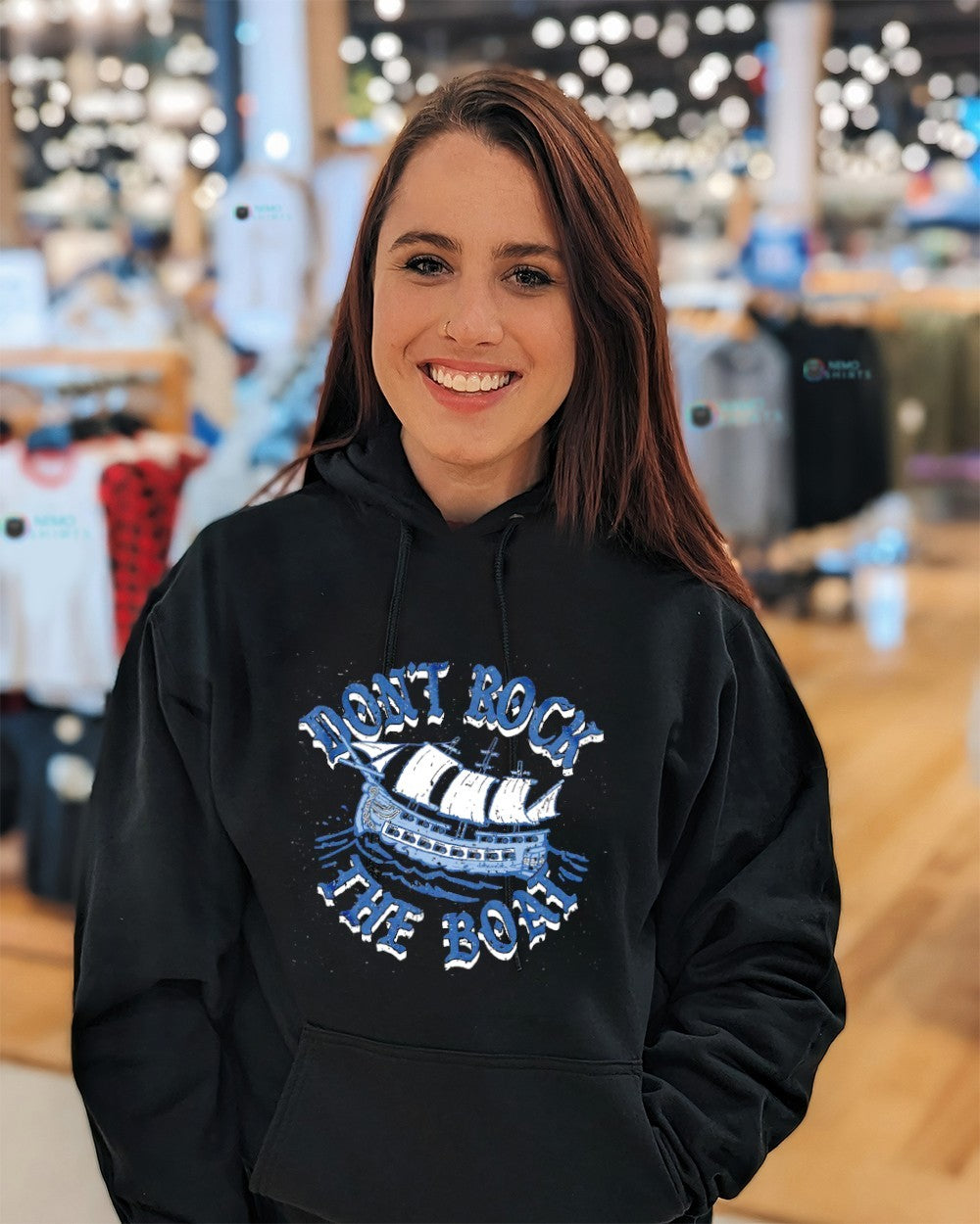 Don't rock the boat - Adult & Kids T-Shirts, Sweatshirts & Hoodies apparel design preview 3