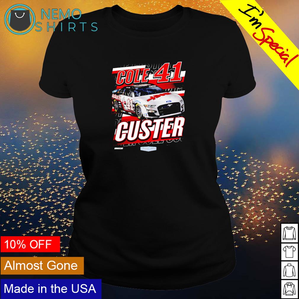Cole Custer Stewart-Haas Racing Team - Adult & Kids T-Shirts, Sweatshirts & Hoodies apparel design preview 3