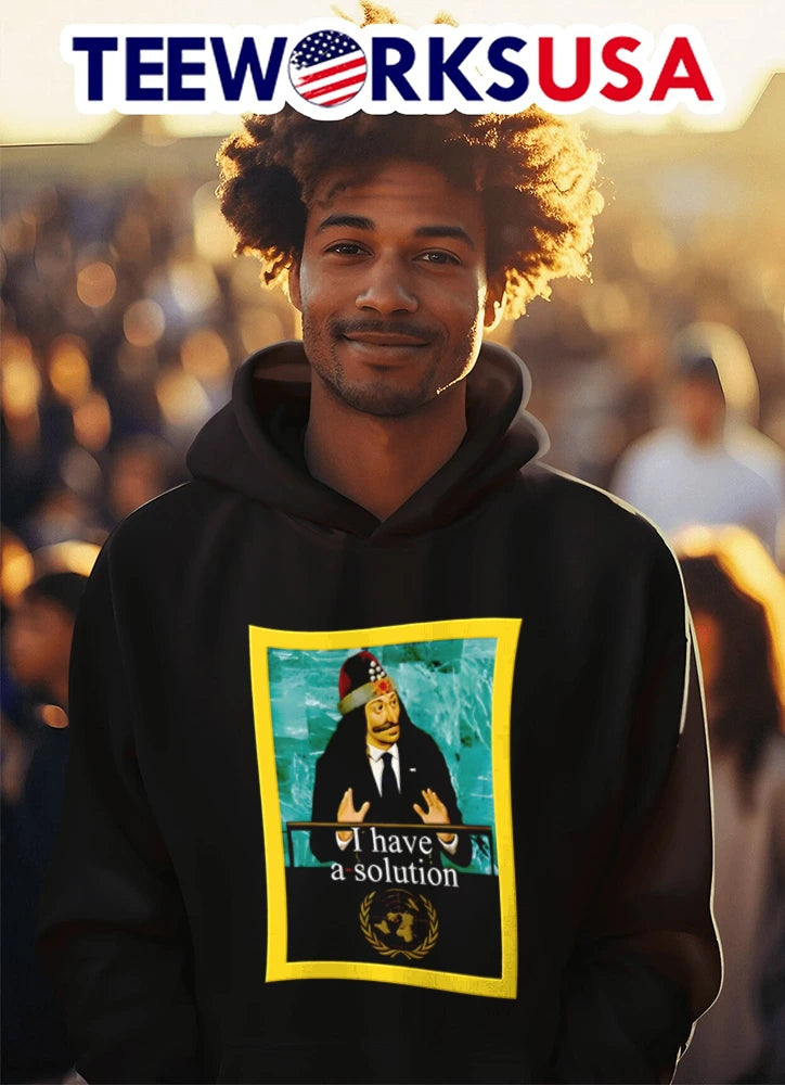 I Have A Solution Vlad The Impaler - Adult & Kids T-Shirts, Sweatshirts & Hoodies apparel design preview 3