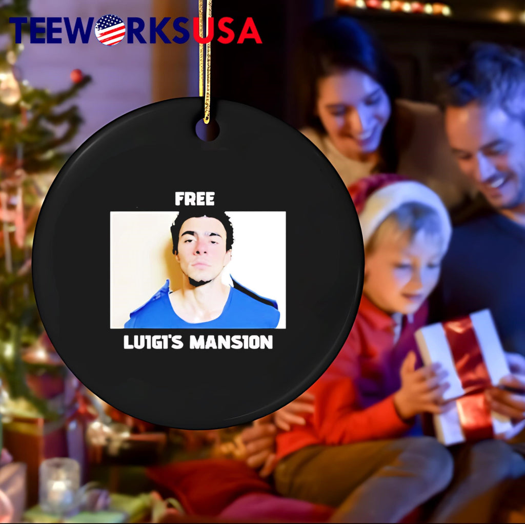 Free Luigi Mansion - Adult & Kids T-Shirts, Sweatshirts & Hoodies apparel design preview 4