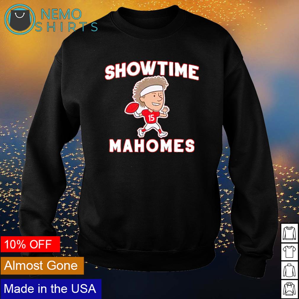 Patrick Mahomes showtime - Adult & Kids T-Shirts, Sweatshirts & Hoodies apparel design preview 4