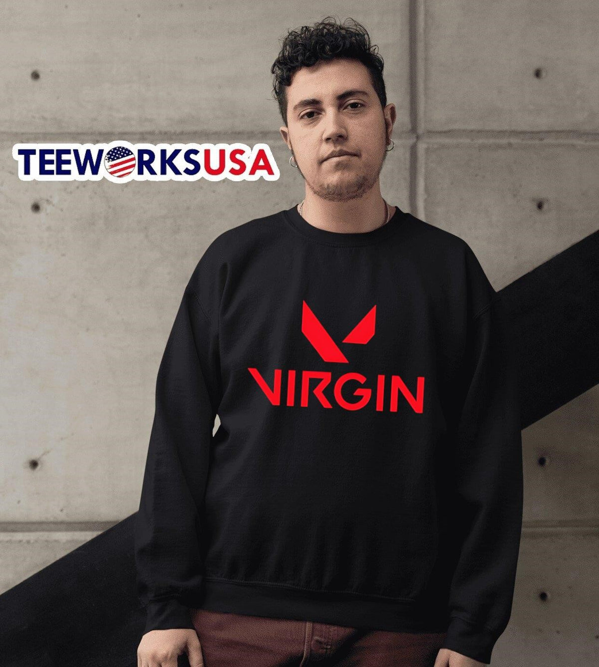 Woahryan Virgin - Adult & Kids T-Shirts, Sweatshirts & Hoodies apparel design preview 3