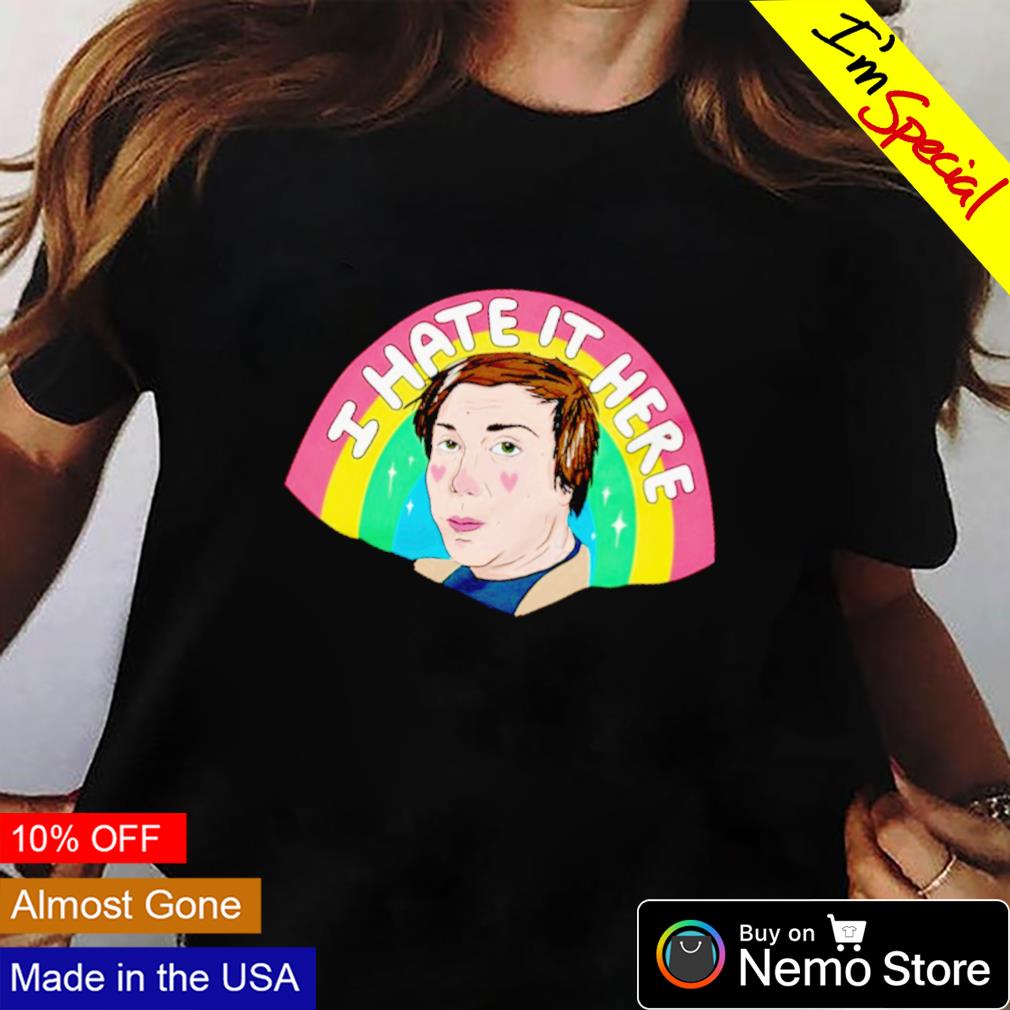 I hate it here - Adult & Kids T-Shirts, Sweatshirts & Hoodies apparel design preview 2