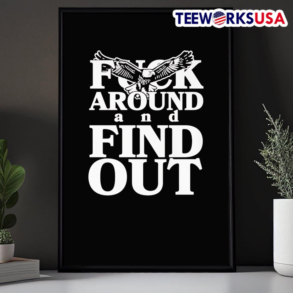 Fuck around and find out Philadelphia Eagles 2025 - Adult & Kids T-Shirts, Sweatshirts & Hoodies apparel design preview 5
