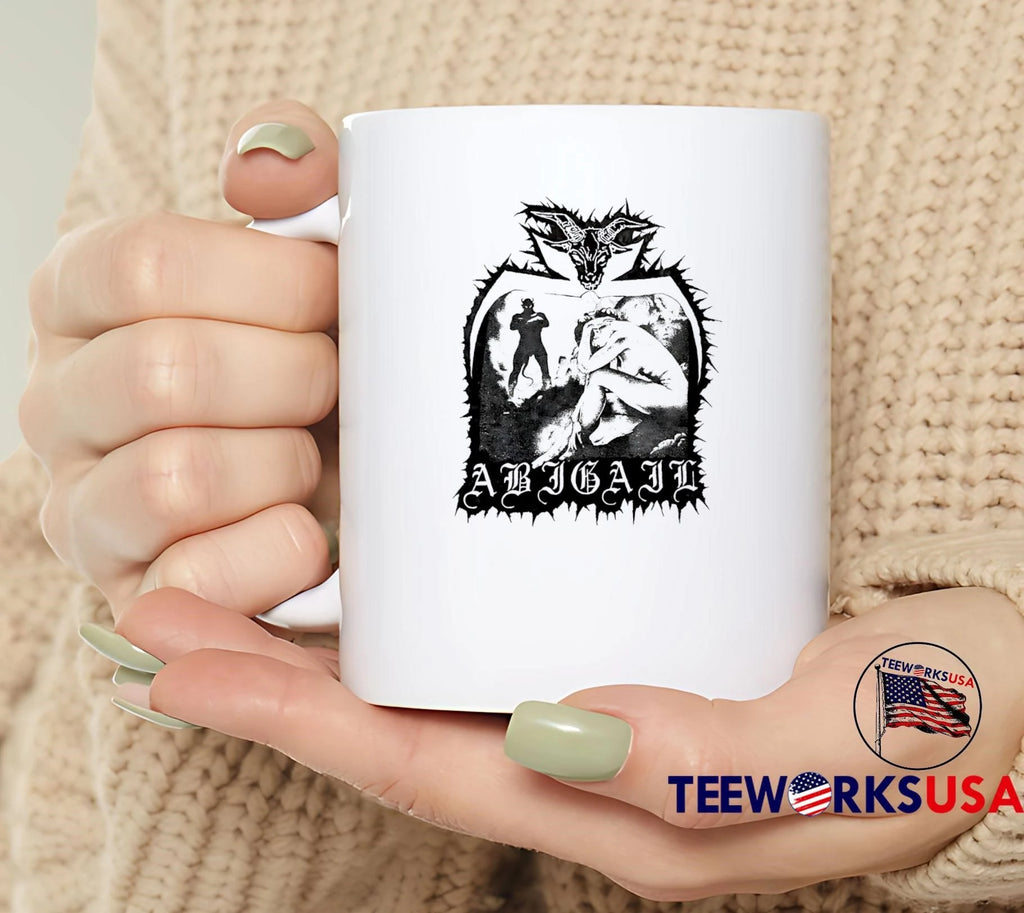 Abigail Devil Shadow Facing Seated Nude Figure Goat - Adult & Kids T-Shirts, Sweatshirts & Hoodies apparel design preview 4