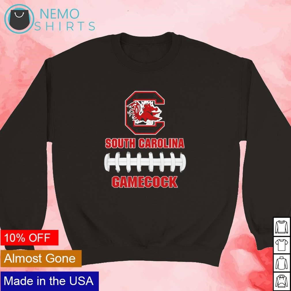 South Carolina Gamecocks football laces - Adult & Kids T-Shirts, Sweatshirts & Hoodies apparel design preview 5