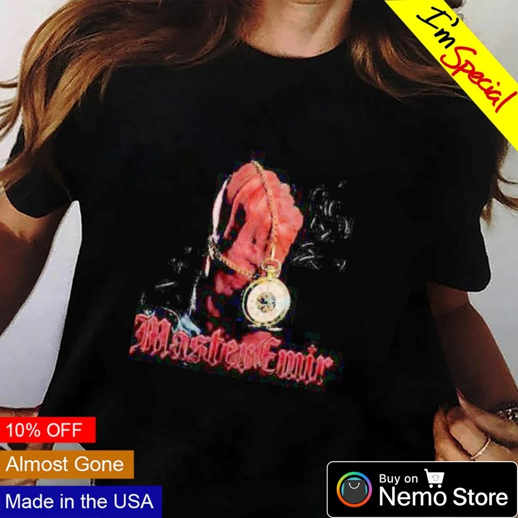 MasterEmir Red Fist with Pocket Watch Gothic Style - Adult & Kids T-Shirts, Sweatshirts & Hoodies apparel design preview 3