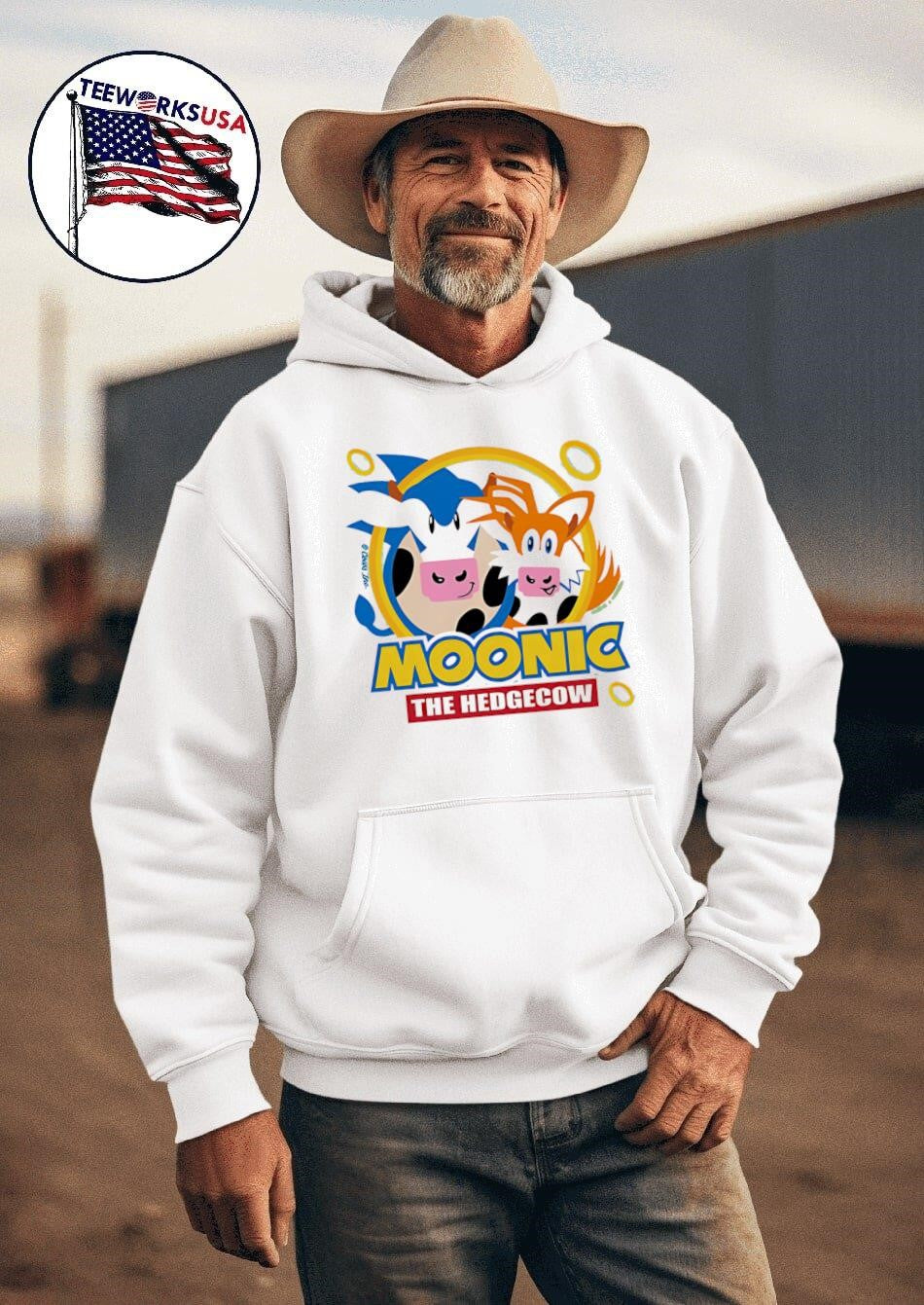 Moonic The Hedgecow - Adult & Kids T-Shirts, Sweatshirts & Hoodies apparel design preview 2