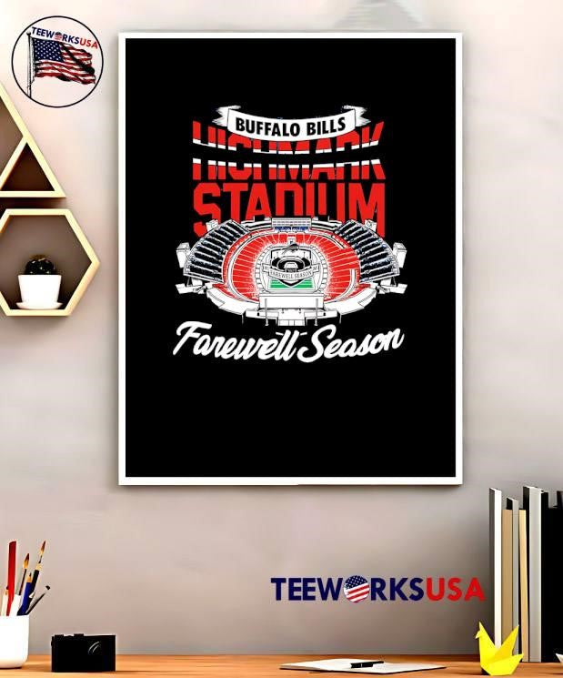 Buffalo Bills Highmark Stadium Farewell Season - Adult & Kids T-Shirts, Sweatshirts & Hoodies apparel design preview 5