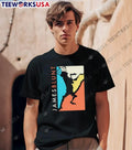 James Blunt Silhouetted Monkey Dancing - Adult & Kids T-Shirts, Sweatshirts & Hoodies apparel design preview 1