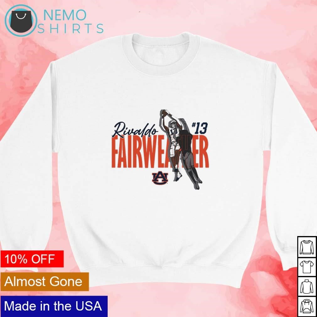 Rivaldo Fairweather no 13 Auburn Tigers touchdown - Adult & Kids T-Shirts, Sweatshirts & Hoodies apparel design preview 3
