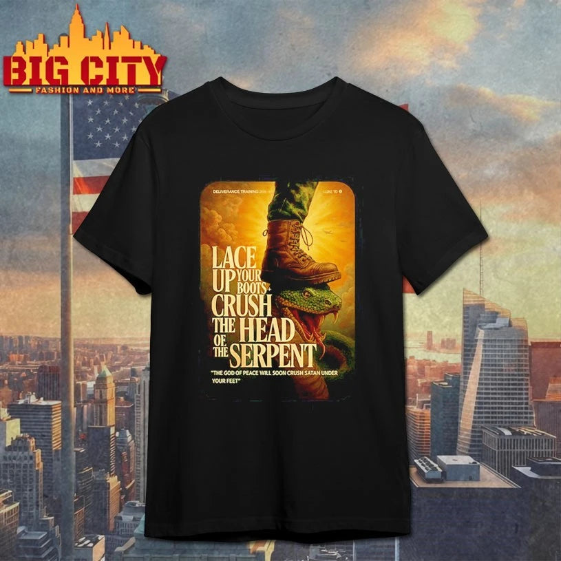Lifeline Tnt Deliverance Lace Up Your Boots Crush The - Adult & Kids T-Shirts, Sweatshirts & Hoodies apparel design preview 1