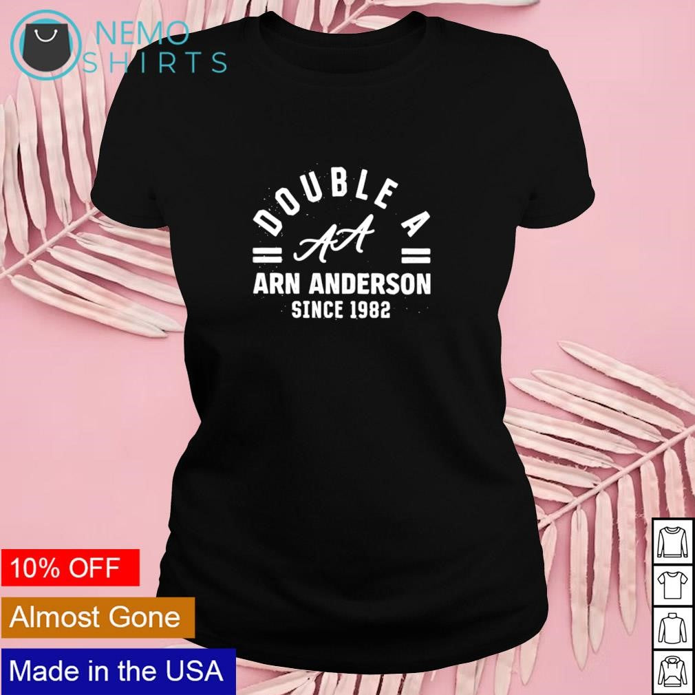 Double A Arn Anderson since 1982 - Adult & Kids T-Shirts, Sweatshirts & Hoodies apparel design preview 4