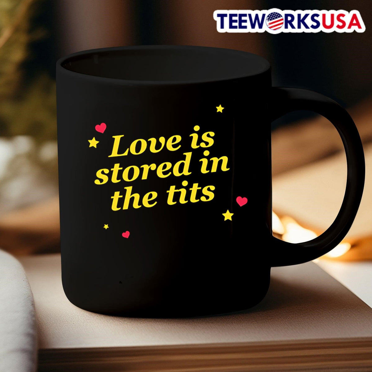 Love Is d In The Tits - Adult & Kids T-Shirts, Sweatshirts & Hoodies apparel design preview 3