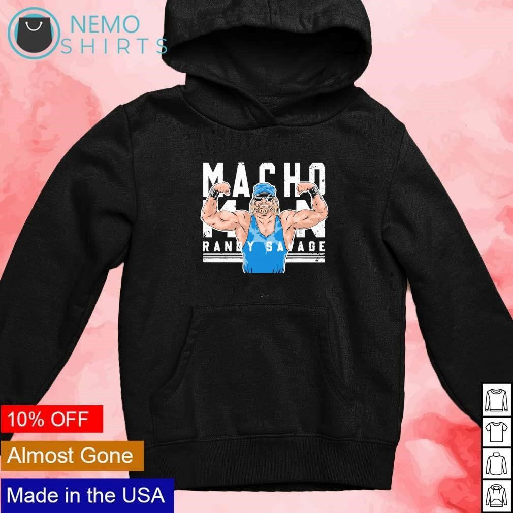 Macho Man Randy Savage cartoon - Adult & Kids T-Shirts, Sweatshirts & Hoodies product image 2