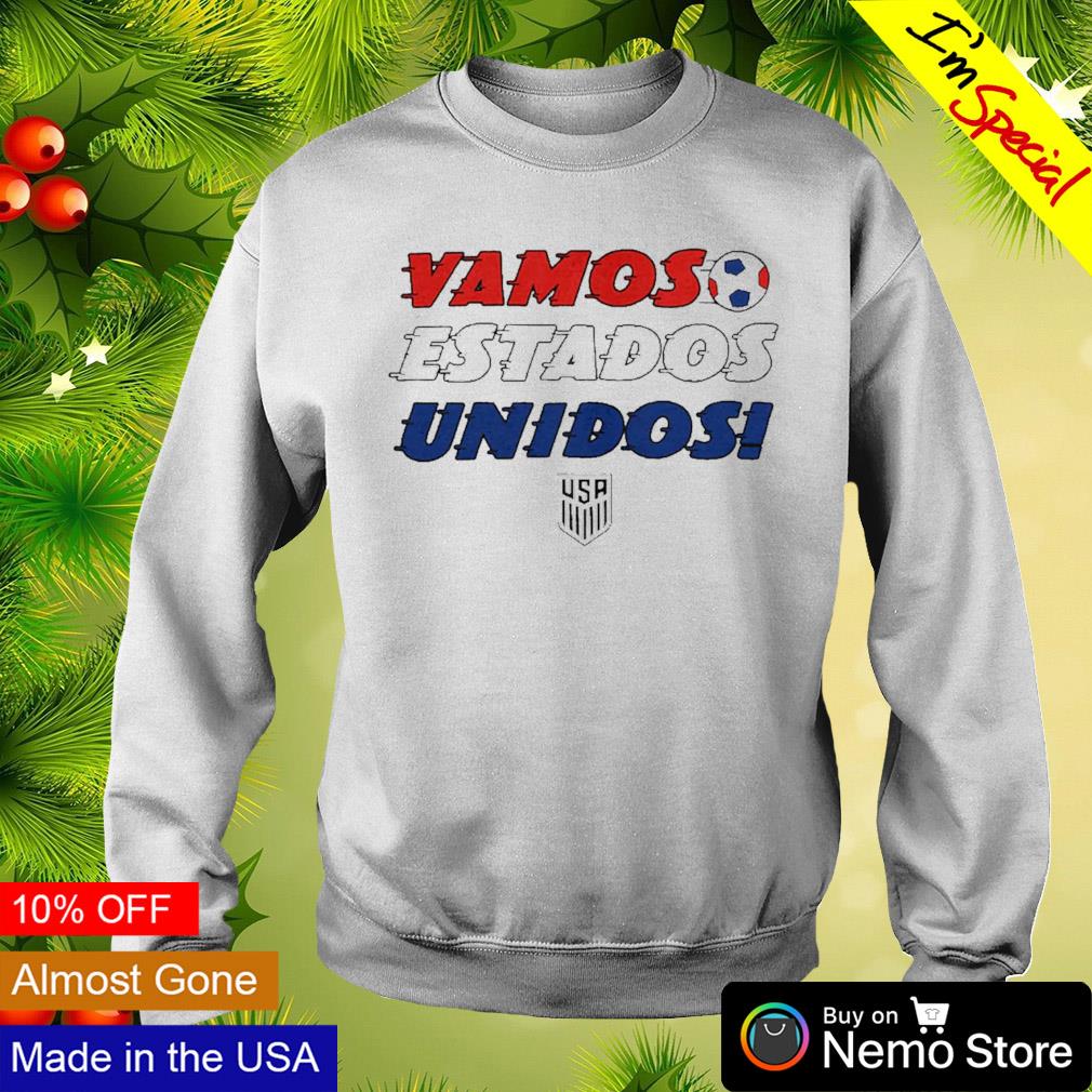 USMNT Vamos Estados Unidos Homage - Adult & Kids T-Shirts, Sweatshirts & Hoodies apparel design preview 4
