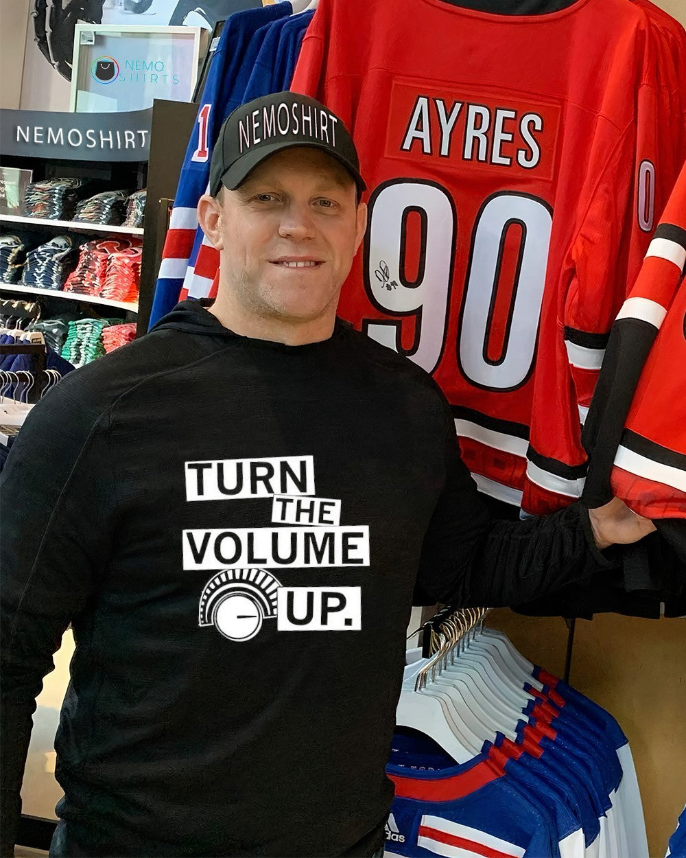 Turn the volume up - Adult & Kids T-Shirts, Sweatshirts & Hoodies apparel design preview 2