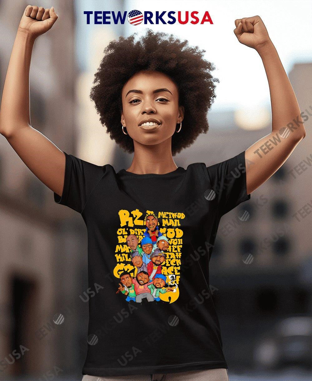 Wu-Tang method man caricature - Adult & Kids T-Shirts, Sweatshirts & Hoodies apparel design preview 7