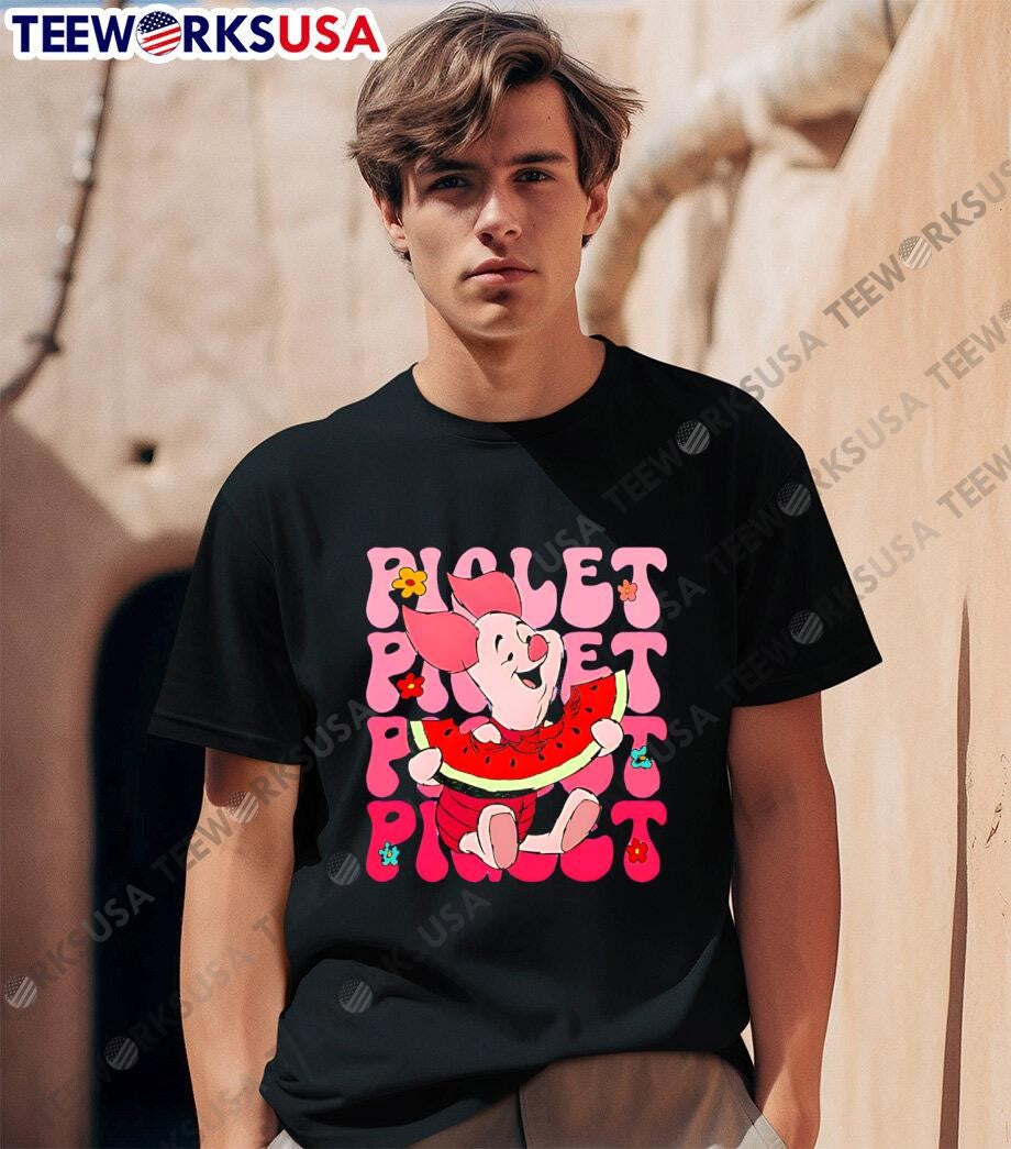 Piglet repeat cartoon cute - Adult & Kids T-Shirts, Sweatshirts & Hoodies apparel design preview 1